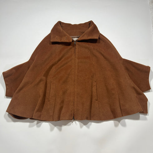 BEARDSLEY ビアズリー ポンチョ キャメル.