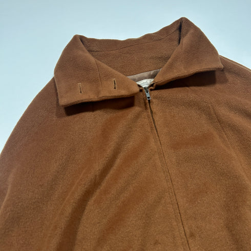 BEARDSLEY ビアズリー ポンチョ キャメル.