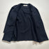 GALERIE VIE ノーカラージャケット ネイビー.