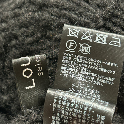 LOUNIE ペルー アルパカ HAND KNIT.