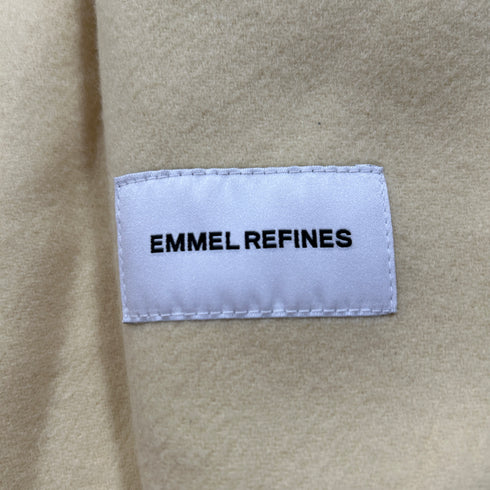 EMMEL REFINES エメルリファインズ ビッグカラー ショートコート.