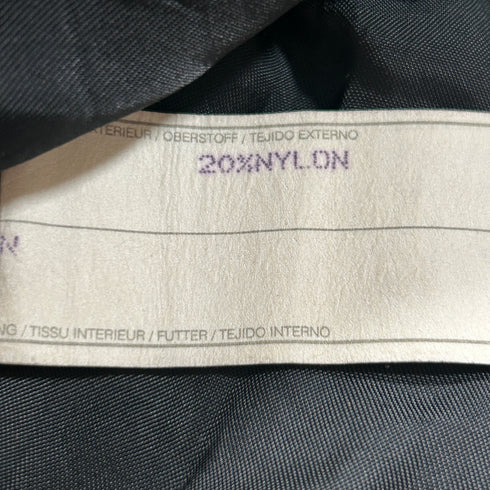 EMPORIO ARMANI エンポリオアルマーニ ダブル ピーコート ブラック.