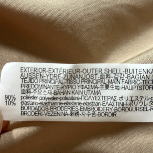 ZARA フラワー刺繍 コート ガウン 薔薇 ローズ.