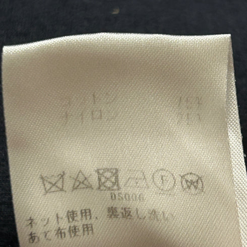 GALERIE VIE ノーカラージャケット ネイビー.