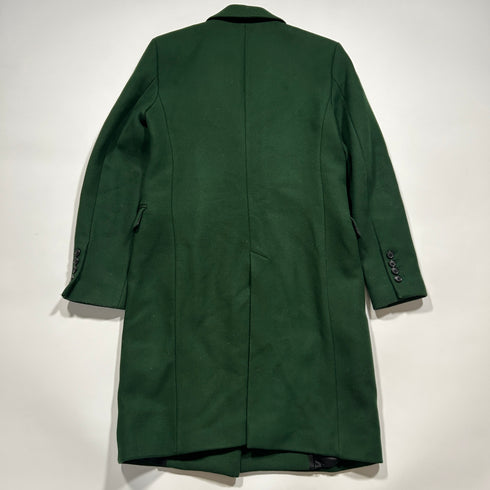 ZARA ザラ MANTECO マンテコ グリーン ロング チェスターコート.