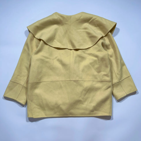 EMMEL REFINES エメルリファインズ ビッグカラー ショートコート.