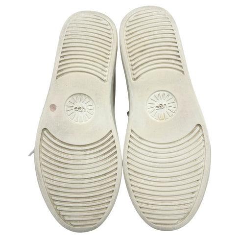 UGG アグ ZILO ザイロ レザー スニーカー 23 アイボリー