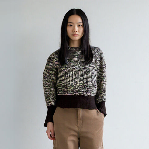 【タグ付き】3.1 Phillip Lim スリーワンフィリップリム メランジ ニット セーター CHUNKY KNIT バックリボン