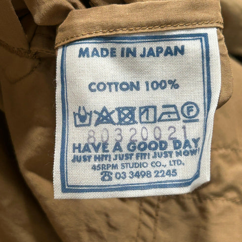 45R ダンプ無双の908ダンボカラーコート タグ付き.