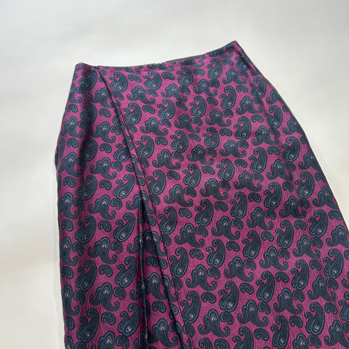 TAKESHI KOSAKA by Y's PinkLabal ペイズリー タック ロングスカート 1.