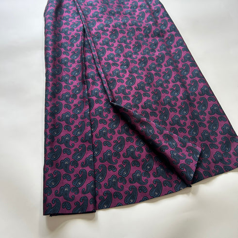 TAKESHI KOSAKA by Y's PinkLabal ペイズリー タック ロングスカート 1.