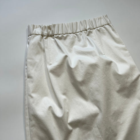 ebure エブール ペンシルスカート バックスリット ロングスカート ホワイト 上品 綺麗目