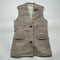 RIAM PLAGE リアムプラージュ ノースリーブジャケット ベスト ジレ 36 リネン ウール