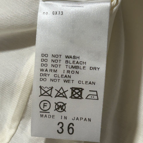 RIAM PLAGE リアムプラージュ ノースリーブジャケット ベスト ジレ 36 リネン ウール