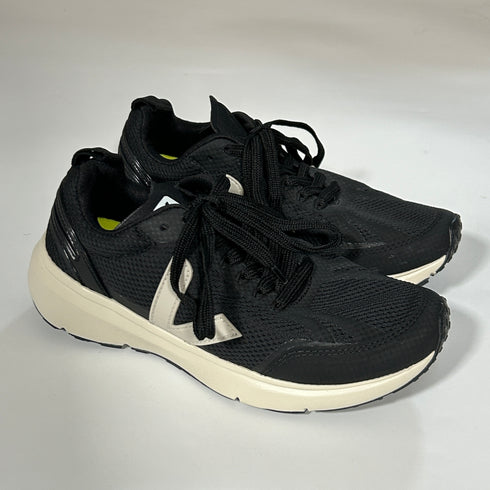 VEJA ヴェジャ CONDOR 2 コンドル メッシュ スニーカー 22.5 黒 アイボリー ランニング