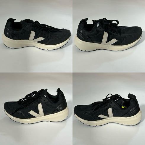 VEJA ヴェジャ CONDOR 2 コンドル メッシュ スニーカー 22.5 黒 アイボリー ランニング