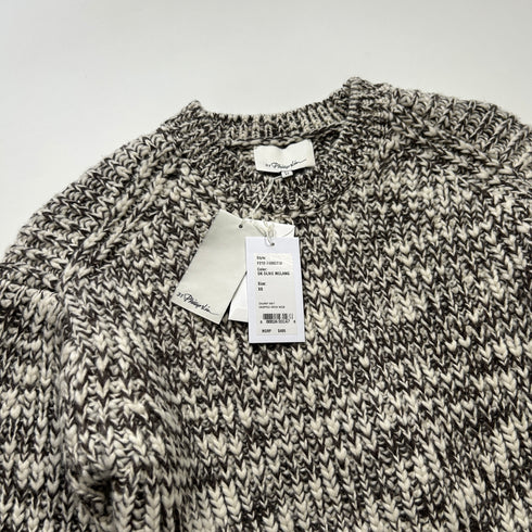 【タグ付き】3.1 Phillip Lim スリーワンフィリップリム メランジ ニット セーター CHUNKY KNIT バックリボン