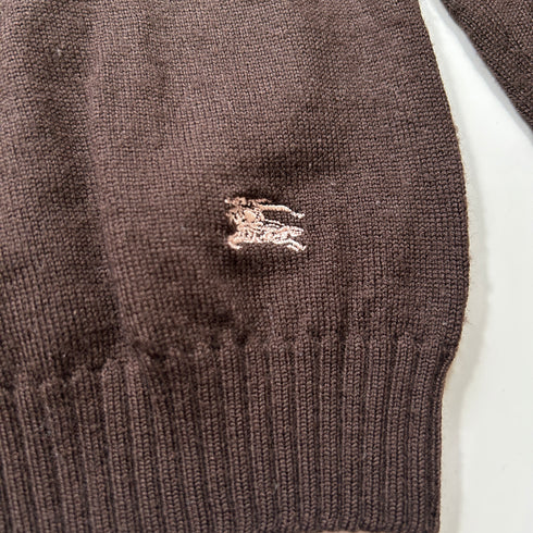 BURBERRY BLUE LABEL バーバリー ブルーレーベル ホース 刺繍 ニット セーター