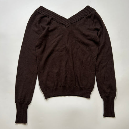 BURBERRY BLUE LABEL バーバリー ブルーレーベル ホース 刺繍 ニット セーター