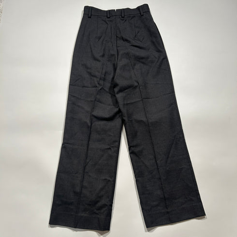 Deuxieme Classe ドゥーズィーエムクラス WOOL SERGE タックパンツ 34 グレー ウール