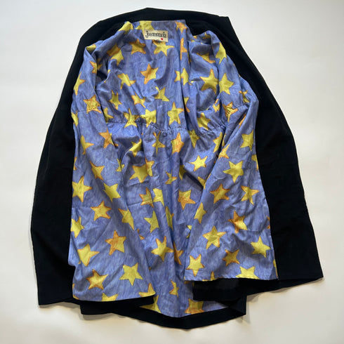 Jocomomola ホコモモラ ロングコート ドローコード ガウン 40 ブラック