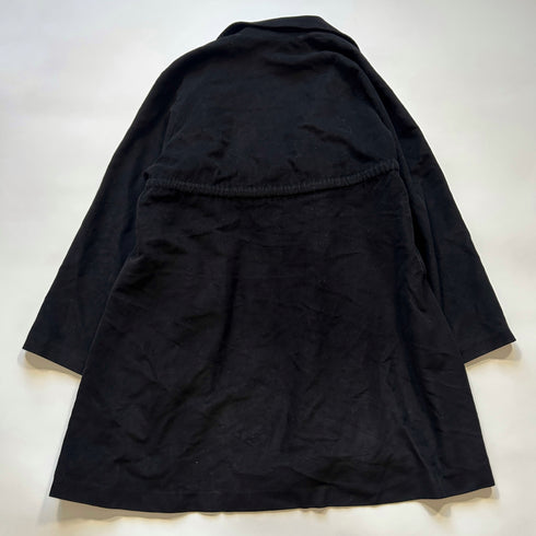 Jocomomola ホコモモラ ロングコート ドローコード ガウン 40 ブラック