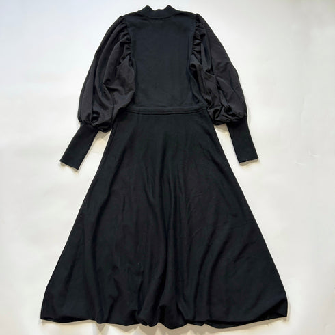 PAMEO POSE パメオポーズ Mandarin Knit Dress ロングワンピース モード ハイネック FREE