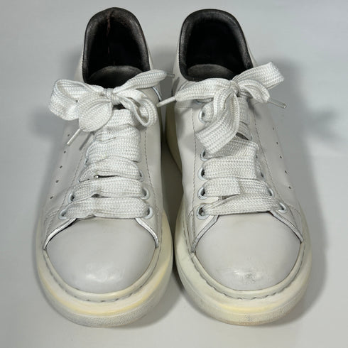 Alexander McQueen アレキサンダーマックイーン オーバーサイズド スニーカー 36 レザー ホワイト