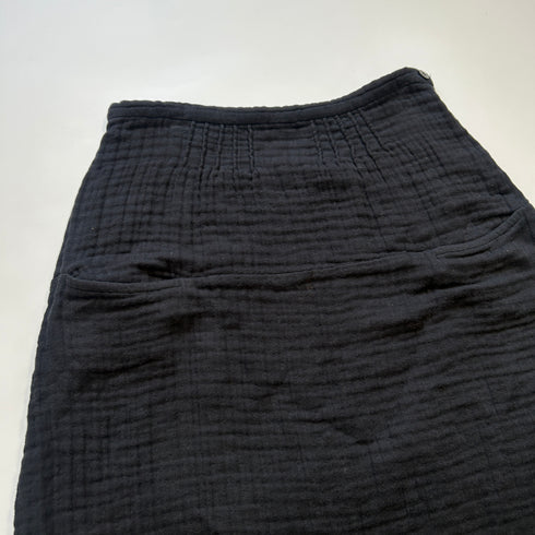 Haat ISSEY MIYAKE ハート イッセイミヤケ ふくれ フレア ロングスカート ブラック 3