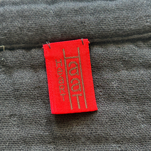 Haat ISSEY MIYAKE ハート イッセイミヤケ ふくれ フレア ロングスカート ブラック 3