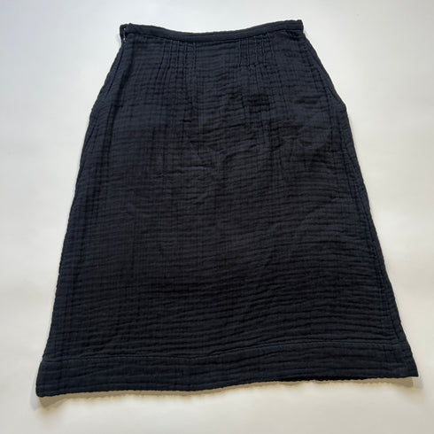 Haat ISSEY MIYAKE ハート イッセイミヤケ ふくれ フレア ロングスカート ブラック 3