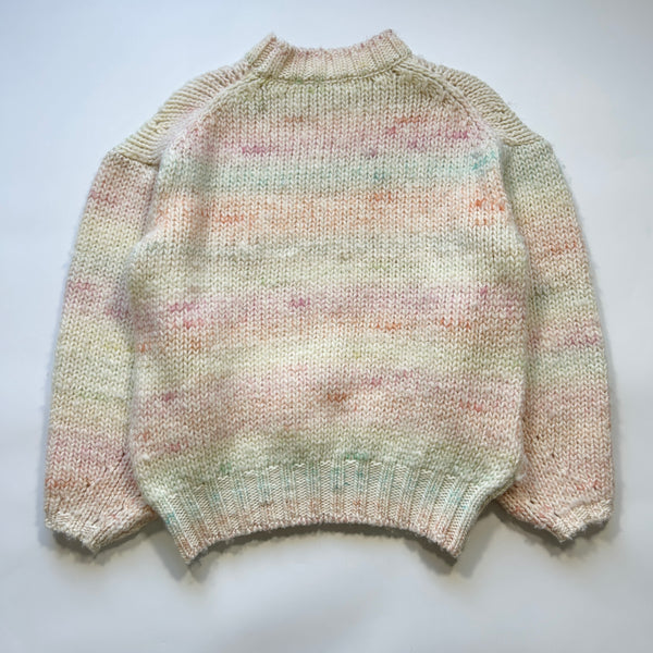 GALLARDAGALANTE ガリャルダガランテ モヘヤ グラデーション マルチカラー オーバーサイズ ニット