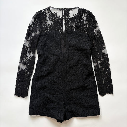 AULA AILA アウラアイラ 総レース オールインワン シアー ドレス モード