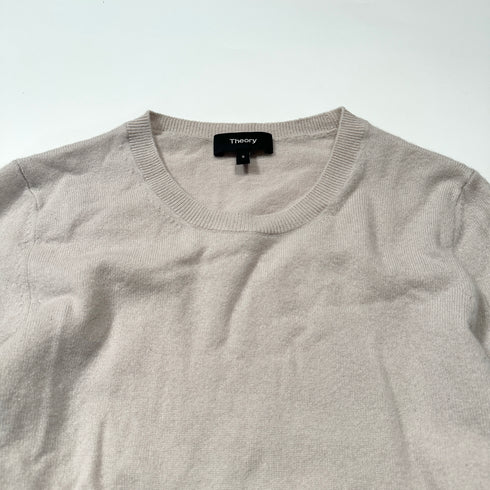 Theory セオリー ニット セーター KAYLENNA N カシミア100% アイボリー 長袖 S