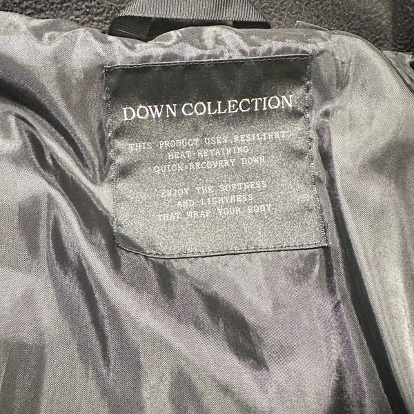 old UNIQLO ユニクロ ダウン 黒 光沢 00s y2k XL