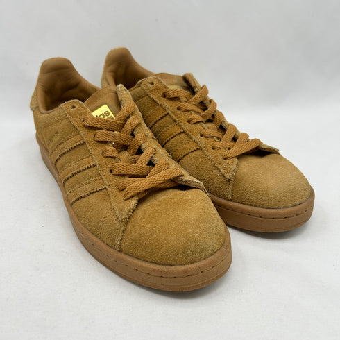 adidas アディダス CAMPUS キャンパス FZ1949 ヌバックレザー スニーカー 24.0 ウィート ゴールド