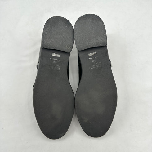 45R ジンバネルタータンのフリルカシュクールブラウス ブラウン チェック柄