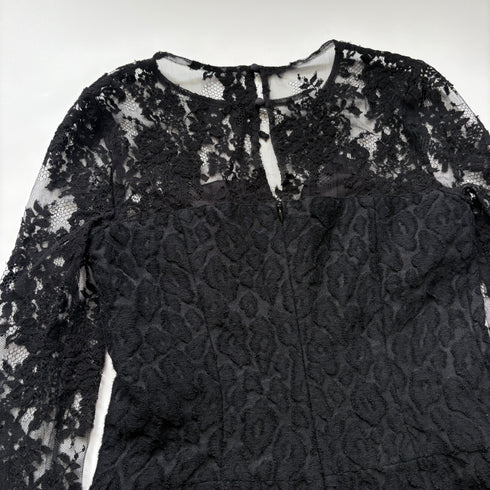 AULA AILA アウラアイラ 総レース オールインワン シアー ドレス モード