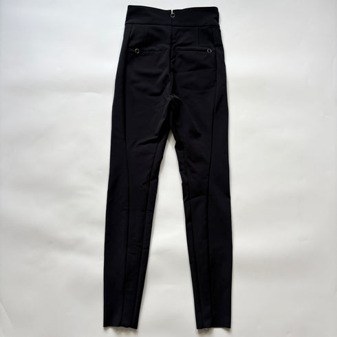 ALYX アリクス ストレッチ パンツ ブラック デザイン スリット ブラック モード ストレッチ