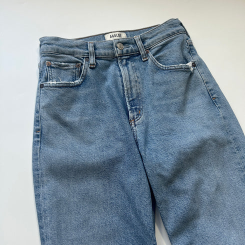 AGOLDE エーゴールドイー ダメージ加工 デニム ジーンズ ハイウエスト WILDER 25