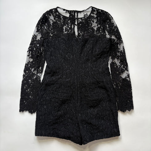 AULA AILA アウラアイラ 総レース オールインワン シアー ドレス モード