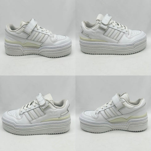 adidas アディダス TRIPLE PLATFORUM LOW トリプルプラットフォーム 24.5 ホワイト 厚底