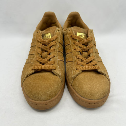 adidas アディダス CAMPUS キャンパス FZ1949 ヌバックレザー スニーカー 24.0 ウィート ゴールド