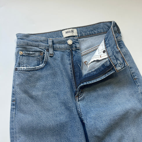 AGOLDE エーゴールドイー ダメージ加工 デニム ジーンズ ハイウエスト WILDER 25