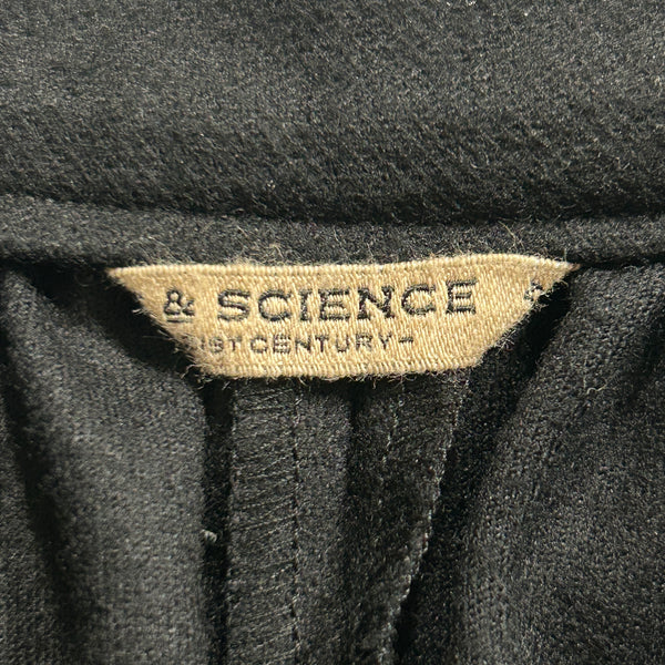 ARTS&SCIENCE アーツアンドサイエンス サルエル タイパンツ 1 黒 ウール