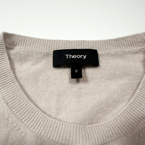 Theory セオリー ニット セーター KAYLENNA N カシミア100% アイボリー 長袖 S