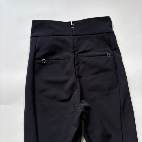 ALYX アリクス ストレッチ パンツ ブラック デザイン スリット ブラック モード ストレッチ