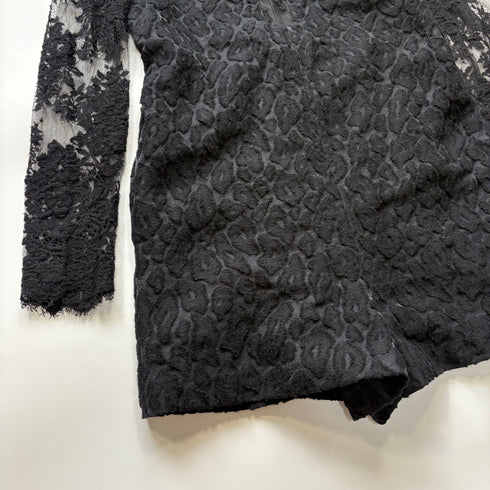 AULA AILA アウラアイラ 総レース オールインワン シアー ドレス モード