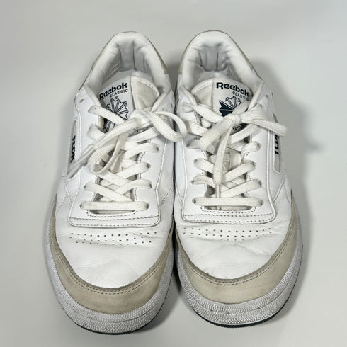 1LDK × REEBOK ワンエルディーケー リーボック CLUB C 85 クラブシー レザー スニーカー ホワイト